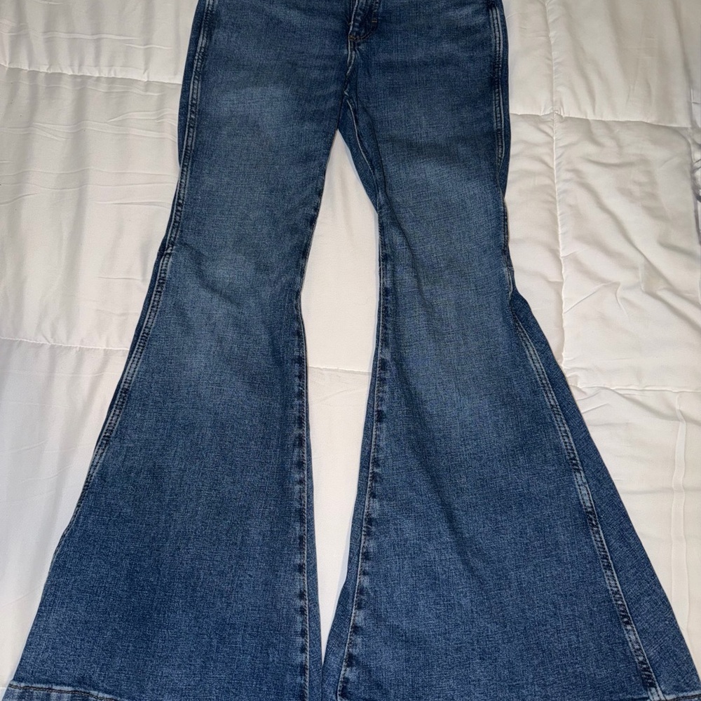 Wrangler Women's Blue Flare Jeans